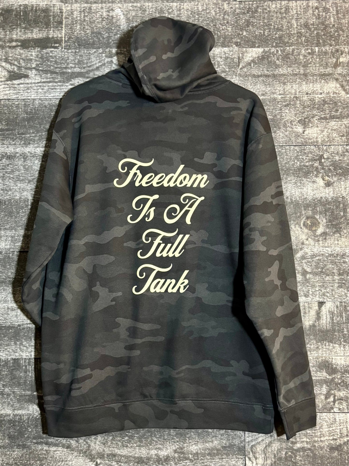 Black Camo Freedom Hoodie