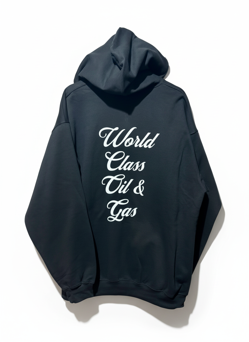 Crude Oil Leaf Zip-up